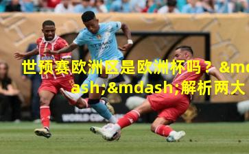 世预赛欧洲区是欧洲杯吗？——解析两大足球赛事的核心区别